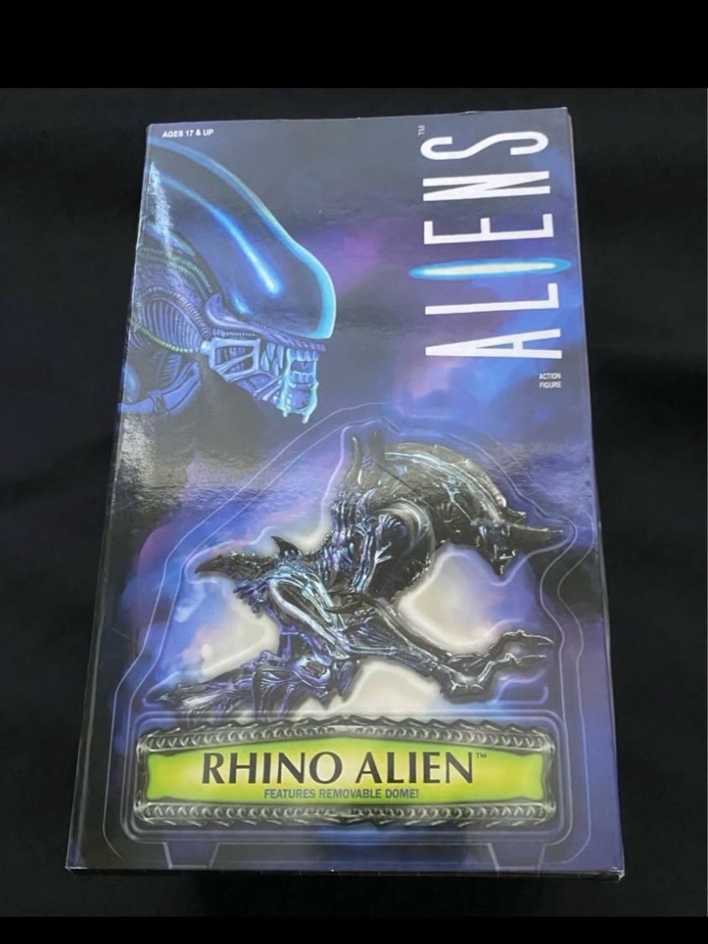 Rhino Alien Collectible Figure - Purple
